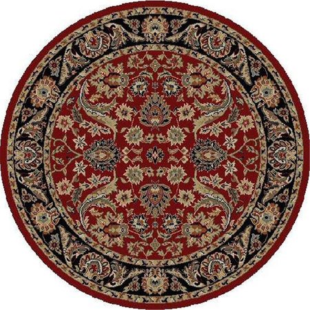 CONCORD GLOBAL 7 ft. 10 in. x 10 ft. 10 in. Ankara Sultanabad - Red 62007